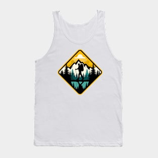 Lost in the Green I Found Myself Tank Top